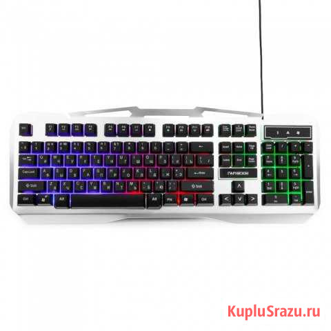Клавиатуры игровые Гарнизон GK-500G, металл, USB Набережные Челны - изображение 1