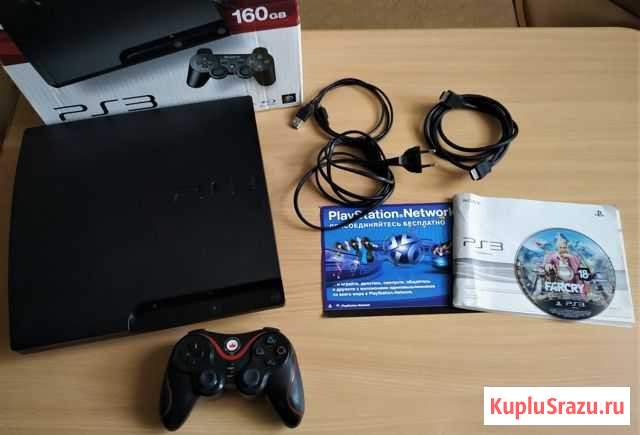 Sony PS 3 Slim 160GB+FarCry 4 Нижний Тагил - изображение 1
