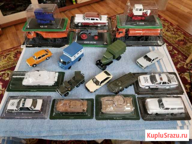 Коллекция масштабных моделей 1:43, танки 1:72 Павлово - изображение 1