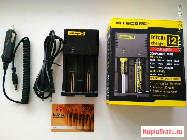 Зарядное устройство Nitecore i2 Новочеркасск - изображение 1