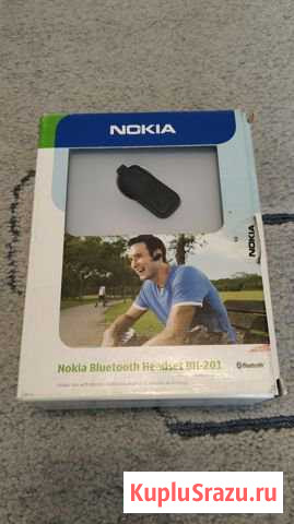 Гарнитура nokia bluetooth headset BH-201 Челябинск - изображение 1