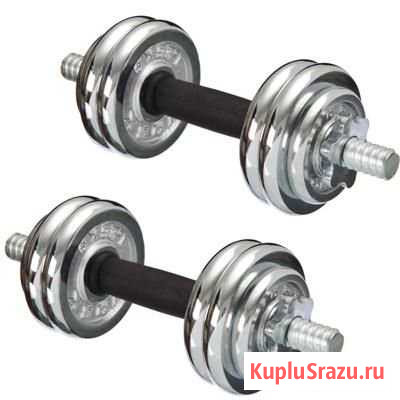 Гантели разборные в кейсе 2шт х 7,5кг silapro Дзержинск - изображение 1