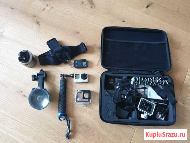 Gopro hero 4 black edition с дисплеем + акссесуары Красногорск - изображение 1