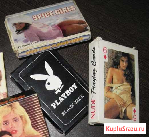 Игральные карты (с девушками - ню) Ногинск - изображение 1