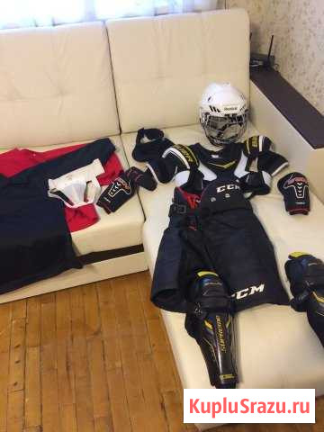 Хоккейная экипировка детская (bauer, Reebok, CMM) Ступино - изображение 1