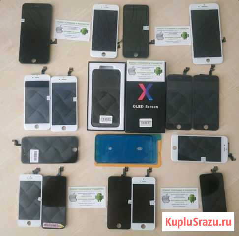 Дисплей iPhone X, 5,5c,5s,5SE,6,6+,6s,6s+,7,7+,8,8 Орехово-Зуево - изображение 1