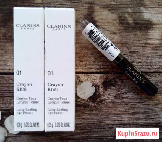 Карандаш для глаз Clarins черный Королев - изображение 1
