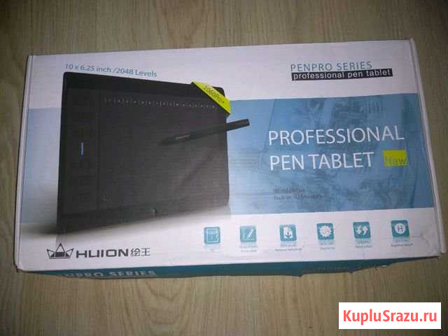 Графический планшет Huion 1060 pro+ новый Подольск - изображение 1