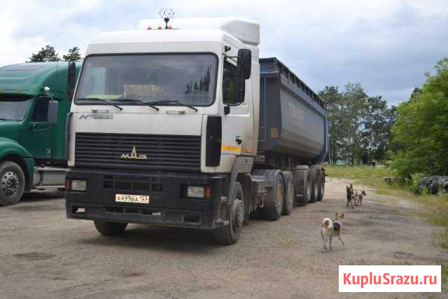 Автосцепка самосвальная Маз-6430а8 +Тонар-9523 Курганинск - изображение 1