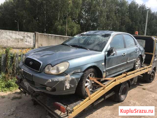 Hyundai Sonata 2.0 AT, 2003, седан, битый Запрудня - изображение 1