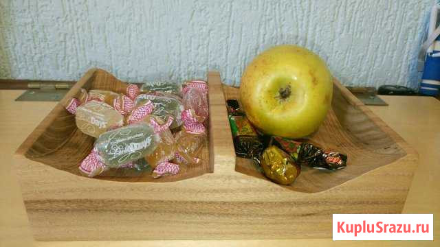 Ваза-конфетница из дерева Геленджик - изображение 1