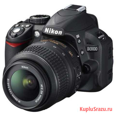 Nikon D3100 Kit 18-55VR Black Армавир - изображение 1
