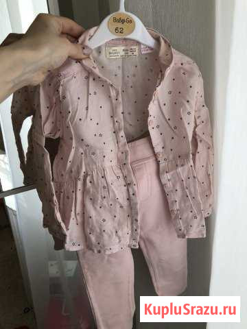 Комплект Zara штаны+ рубашка Ростов-на-Дону - изображение 1
