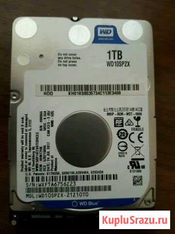 Hdd 2.5 для ноутбука 1000Гб (жесткий диск) Новочеркасск - изображение 1
