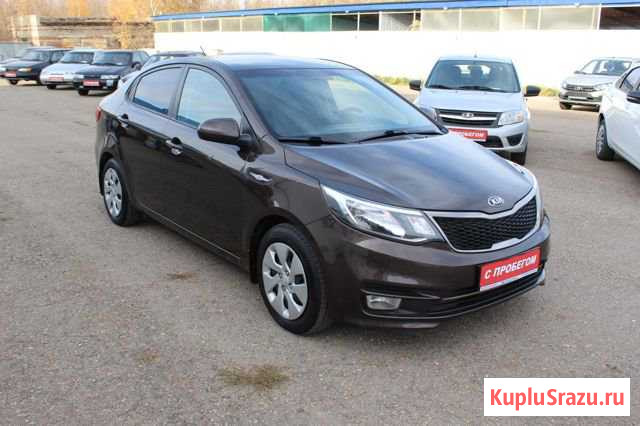 KIA Rio 1.4 МТ, 2015, седан Азнакаево - изображение 1