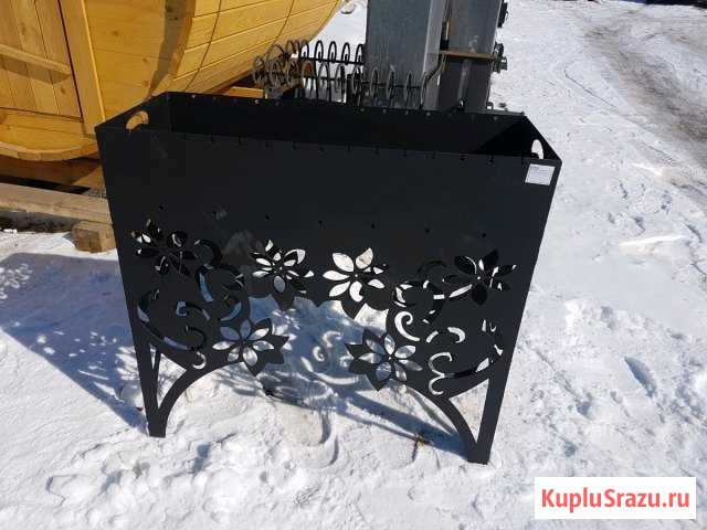 Мангал ажурный резной Нижнекамск - изображение 1