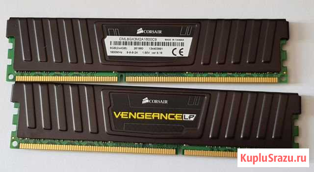 Corsair Vengeance LP DDR 3 1600 Набережные Челны - изображение 1