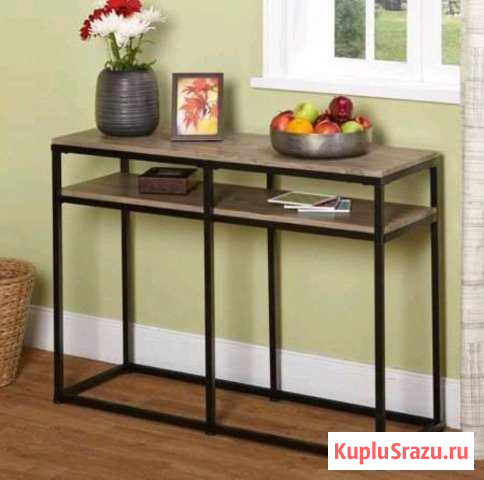 Пристенный стол лофт Подольск - изображение 1