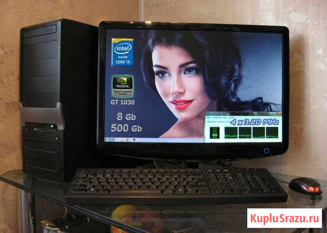 Комп. Intel Intel i5 3.3 GHz 8Гб / Video 1030 Мытищи - изображение 1