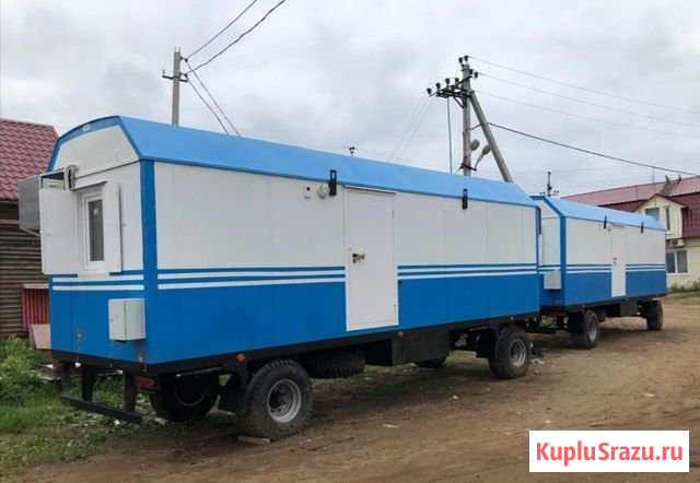 Вагончик для проживания, Вагон-дома на шасси Орехово-Зуево - изображение 1