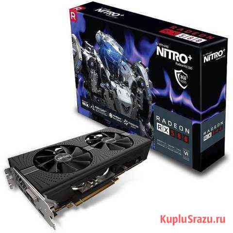 Видеокарта Sapphire Radeon RX 580 Nitro+ 4gb Лобня