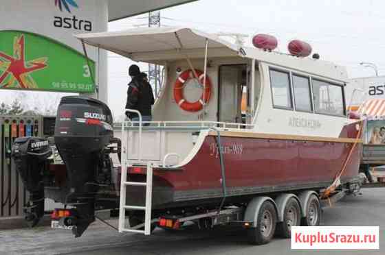 Катер-дача уралъ 969 для мелководъя Мытищи