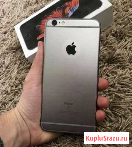 Айфон 6S plus на 32gb чёрный Щёлково - изображение 1
