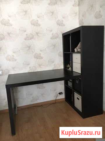 Стол IKEA со стеллажом Люберцы - изображение 1