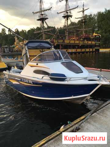 Катер рыболовный 140 л/с, алюм. Quintrex 540 Spiri Долгопрудный - изображение 1