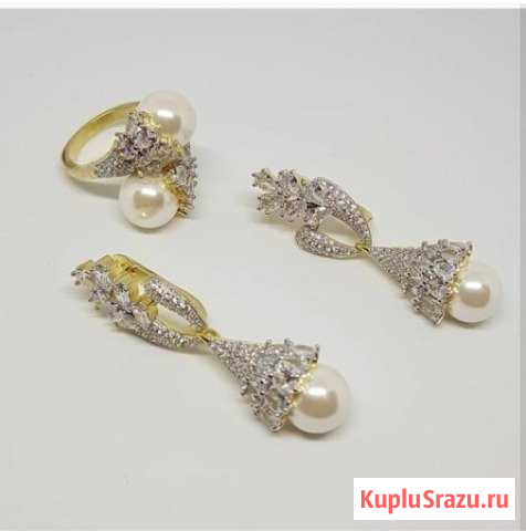 Серебро комплект 925п Веселое - изображение 1