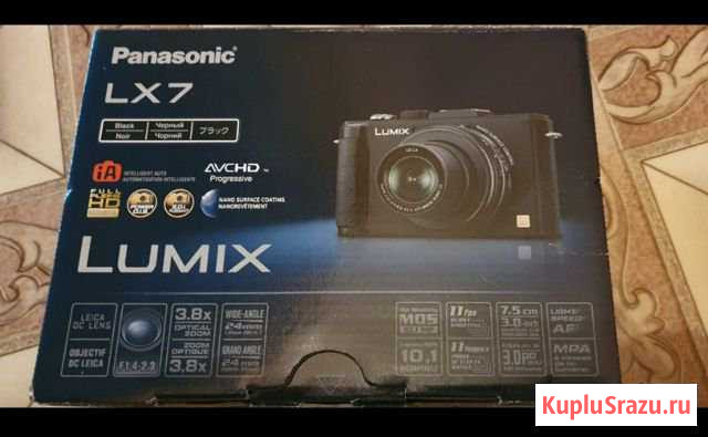 Фотоаппарат Panasonic Lumix lx7 Таганрог - изображение 1