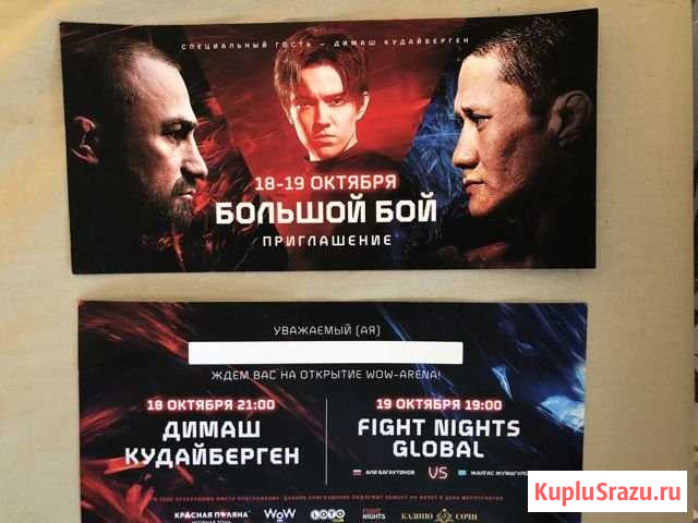 Билет Димаш кудайберген Высокое - изображение 1