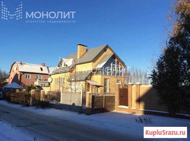 Коттедж 203.7 кв.м. на участке 11.1 сот. Афонино - изображение 1