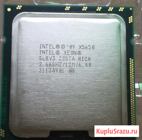Процессор Intel xeon x5650 6 ядер 12 потоков Нижний Новгород - изображение 1