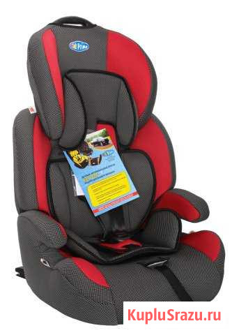 Автокресло KidsPrime 517 IsoFix 9-36 кг цвет красн Барнаул - изображение 1
