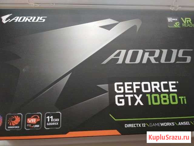 GTX 1080 Ti Aorus 11Gb Благовещенск - изображение 1