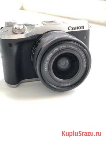 Фотоаппарат премиум Canon EOS M6 EF-M15-45 IS STM Стерлитамак - изображение 1