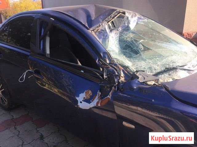 Mitsubishi Lancer 1.8 МТ, 2008, седан, битый Дубовое - изображение 1