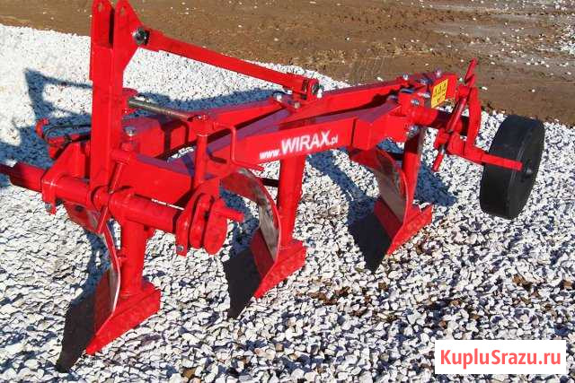 Плуг 3х корпусный Wirax U018 огородник Белгород - изображение 1