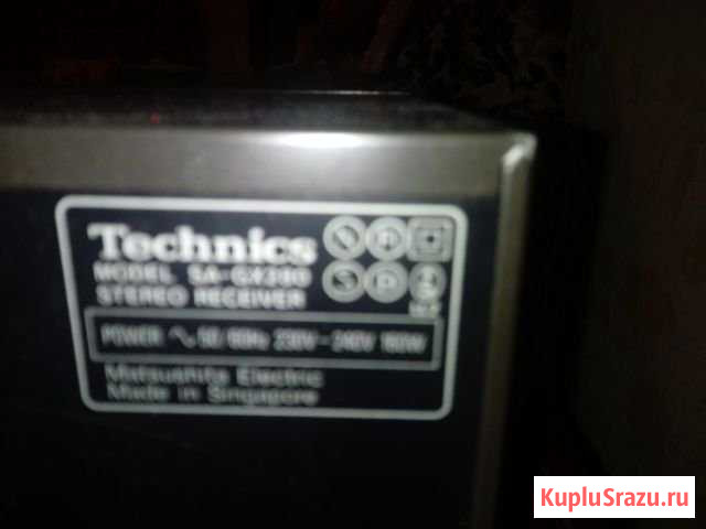 Ресивер technics Череповец - изображение 1