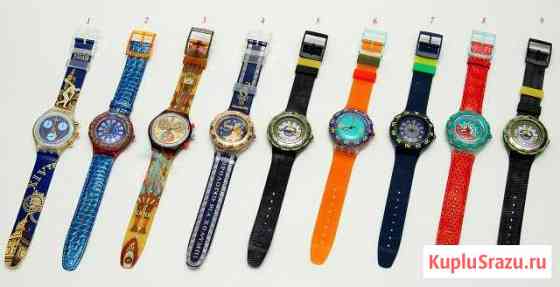 Часы коллекционные Swatch (Scuba, Chrono) Иркутск