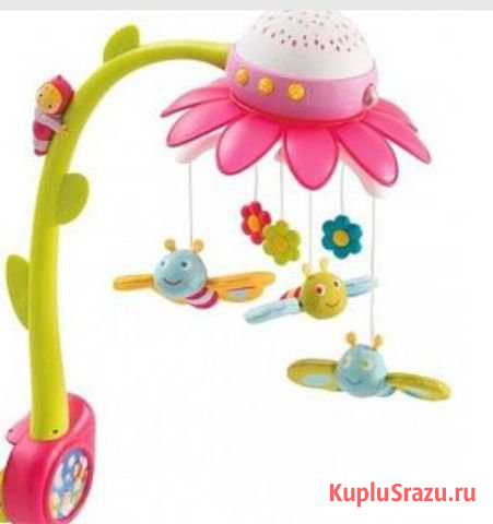 Мобиль Smoby розовый цветок Иркутск - изображение 1