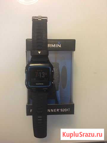 Часы Garmin 920 xt (сине-черные) б/у Калининград - изображение 1