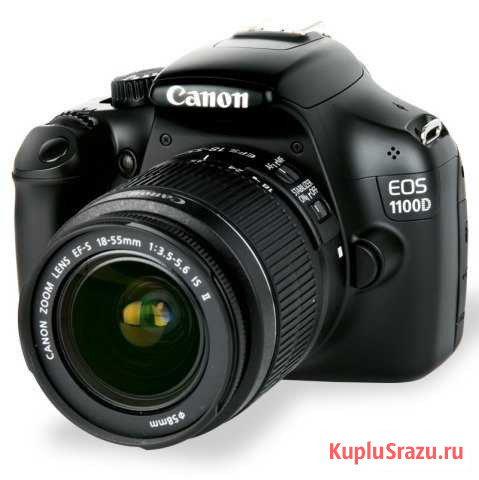 Зеркальный фотоаппарат Canon 1100D объктив 28-90 Советск - изображение 1