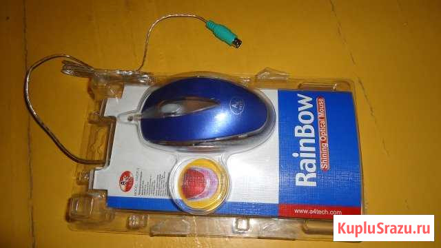 Оптическая мышь А4tech RainBow Shining Optical Усть-Илимск - изображение 1