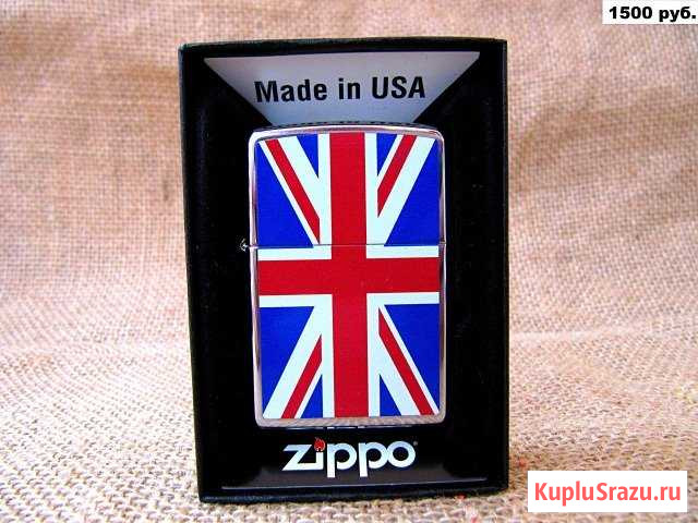 Zippo 250 Flag of United Kingdom Нальчик - изображение 1