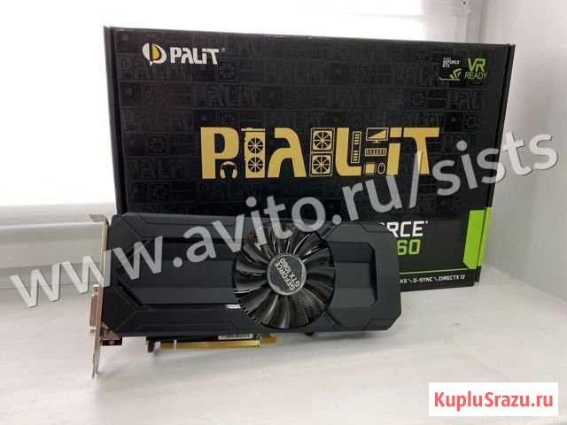 Видеокарта Palit GTX 1060 StormX 3GB DDR5 (668345) Красноярск - изображение 1