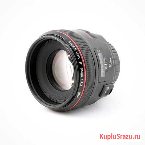 Объектив canon EF 50mm f/1.2L Красноярск - изображение 1