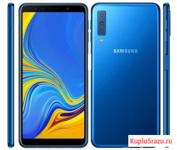 Продам телефон SAMSUNG a7 2018 года. Ему полгода Алупка - изображение 1