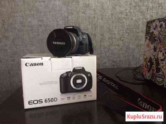 Canon EOS 650D + объектив tamron 10-24mm Красноярск